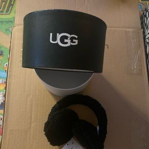 Black Ugg Ear Muffs